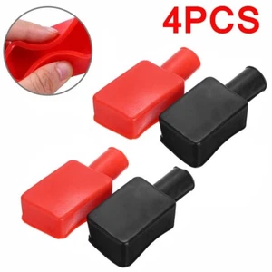 4PCS Car Boat Battery Terminal Protective Covers Insulating Replacement Caps - Picture 1 of 16