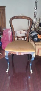Sedia In Stile Luigi XV Metà 900 - Foto 1 di 3