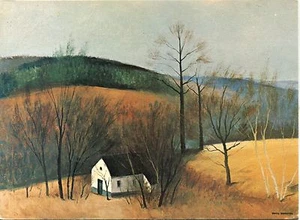 Alte Kunstpostkarte - F. Depooter - La Maison du Garde - Bild 1 von 1