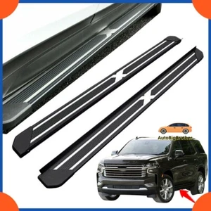 Fits for Chevrolet Tahoe 2021 2022 2023 2024 Side Steps Pedal Running Nerf Bar - Picture 1 of 7