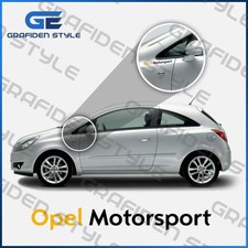 Наклейка opel motorsport