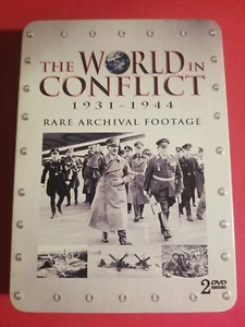 WWII - The World In Conflict DVD 2007 2-Disc Set 1931-1944 Rare archival footage - Picture 1 of 8