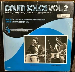 No longer made 1978-E.Montalvo/ C.Santiago LPV450-Drum Solos Vol. 2 - Picture 1 of 4