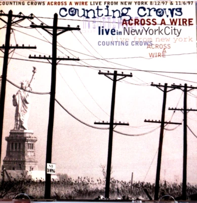 Counting Crows - Across A Wire, Live In New York, 2 Disc Set - CD, VG - Image 1 of 2