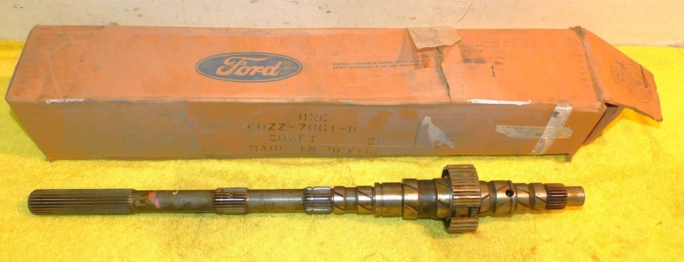 1980 Ford Mustang Mercury Capri NOS 2.3L 4-CYL 4-SPEED MANUAL TRANSMISSION SHAFT - Image 1 of 4