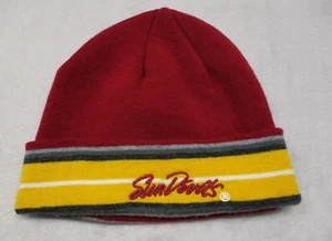 Adult ASU Beanie Hat Stocking Cap Arizona State University Sun Devils Mint Cond - Picture 1 of 5