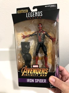 Marvel Legends Avengers Infinity War Iron Spider with Thanos BAF (LEG) NEW - Picture 1 of 4