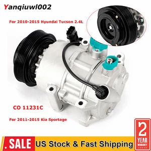 For Kia Sportage Hyundai Tucson 2010~ 2015 2.0L 2.4L OEM A/C Compressor w/Clutch - Bild 1 von 12