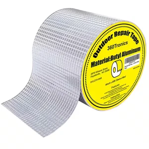 Angel Sar 4" x 33 ft. Waterproof Flashing Tape, Aluminum Butyl Tape - Picture 1 of 2