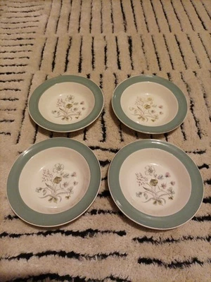 Midwinter Stylecraft Dessert Bowls X4  16cm , Some Small Faults - Image 1 of 4