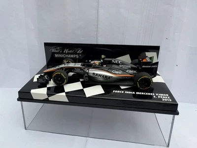 Perez 2015 Force India Mercedes VJM08 Munichamps 1/43 - Image 1 of 4