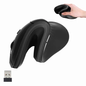 Wireless Vertical Mouse, Ergonomic Vertical Wireless Mouse Large Size, 2.4G R... - Picture 1 of 6