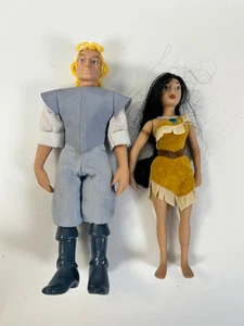 *RARE* Pocahontas Dolls x2 - Deagostini Disney Princess Porcelain - Picture 1 of 2