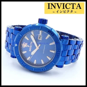 INVICTA Men s Automatic Watch Blue SEA BASE 40962 Metal Band Skeleton Back - Picture 1 of 10
