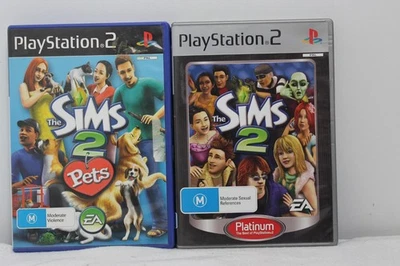 The Sims 2/Sims 2 Pets - Sony Playstation 2 - VGC - Fast Post au seller ✅✅✅ - Image 1 of 4