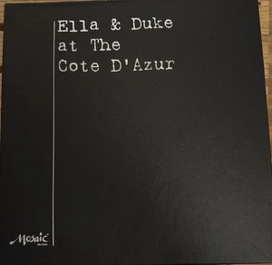 ‘Ella & Duke at The Cote D’ Azur’ 3 Vinyl Rec Set Mosaic Records Mint Condition - Picture 1 of 5
