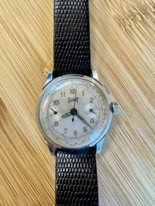 VINTAGE BOVET FRERES CHRONOGRAPH MANUAL WIND TELEMETER WATCH SWISS - Picture 1 of 10