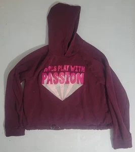 Athletic Brand Xl 14-16 Girls Play With Passion Pull Over - Picture 1 of 5