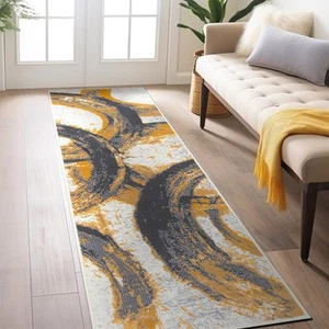 Rugshop Area Rug Contemporary Abstract Circles Guest Room Rug Living Room Rugs - Picture 1 of 11