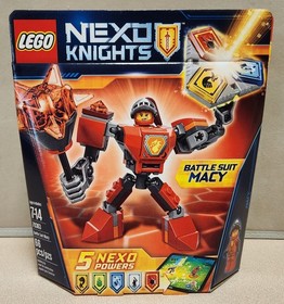 LEGO: # 70363 - Nexo Knights - Battle Suit Macy -New /Sealed Box -HARD TO FIND!