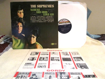 THE SUPREMES WHERE DID OUR LOVE GO ORG 1964 MONO SOUL-POP MT 621 VG++ W/INNER! - Image 1 of 4