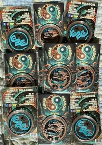 Lot of 20 Lunar Dragon Colored PROOF 33g .999 2024 Copper LIMITED 1oz Cool2Coin - Picture 1 of 5
