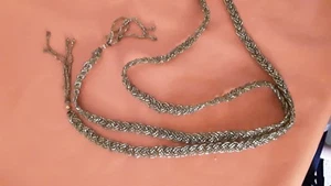 Ceinture collier perles ancien art deco 1925 #old  - Picture 1 of 5