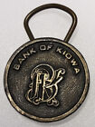 Bank Of Kiowa Kansas Banking Financial Finance Keychain Key Ring Fob Pull Apart