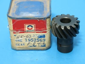 NOS GM Delco 1955-1966 Pontiac V8 389 421 Distributor Shaft Drive Gear 1952569 - Picture 1 of 3