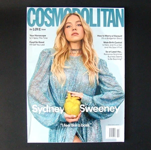 Cosmopolitan Magazine February 2022 Sydney Sweeney Cover Fashion Sex Cosmo 00s - Picture 1 of 1