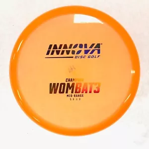 DISC GOLF INNOVA CHAMPION WOMBAT3 STABLE MID-RANGE APPROACH 171g ORANGE W/ HOLO - Picture 1 of 1