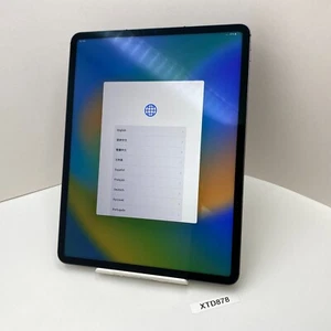 Apple iPad Pro 12.9" 5th Gen. 128GB Gray (Unlocked) A2379 - Very Good Condition - Picture 1 of 5