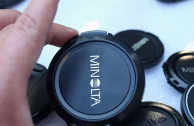 Minolta Classic Snap-On 49mm Front Lens Cap - Image 1 of 2