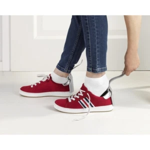 MAXIMEX 4er Set Schuh Anzieher Schuhlöffel Anziehhelfer Alltags Hilfe Halbschuhe - Bild 1 von 4
