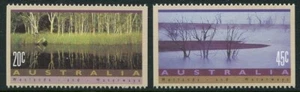 1992 Australia Wetlands and Waterways máquina expendedora juego de 2 folletos montado sin montar o nunca montado - Imagen 1 de 1