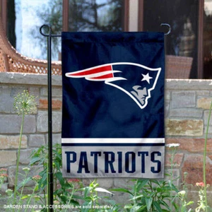 New England Patriots Garden Flag and Yard Banner - Picture 1 of 5