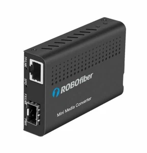 LFC-1001-SFP Gigabit Ethernet to 100/1000BaseX SFP slot fiber media converter - Picture 1 of 7