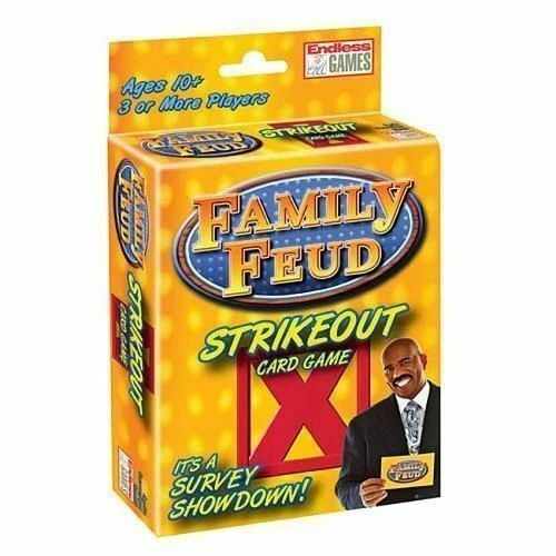 Endless Games Family Feud Strikeout Card Game