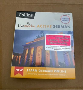 NEW - Collins Livemocha Active German - Learn Online 4 Books Course + Membership - Picture 1 of 4