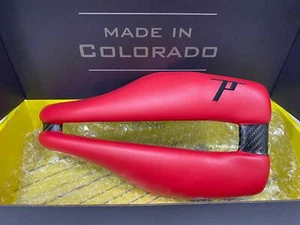 Dash Cycles Strike Stock G2 245mm Length 48mm Nose Road/TT/TRI Saddle (Red) - Picture 1 of 6