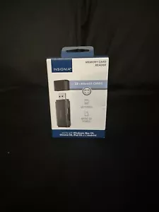 Insignia- USB 3.0 SD and microSD Memory Card Reader - Black- ***NEW*** - Picture 1 of 5