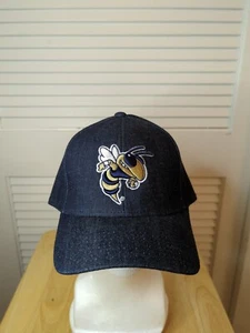 NWT Georgia Tech Yellow Jackets Zephyr Fitted Hat 7 1/8 NCAA - Picture 1 of 8