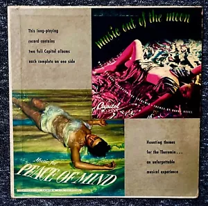 MUSIC OUT OF THE MOON Leslie Baxter THEREMIN PEACE OF MIND LP SAMUEL HOFFMAN - Picture 1 of 24