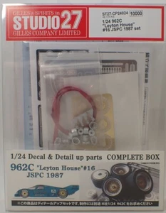 Studio27 1/24 962C Leyton House #16 JSPC 1987 Decal Detail Up Parts for Hasegawa - Bild 1 von 7