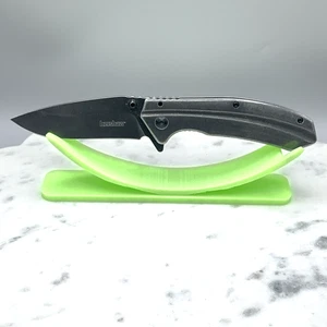 Kershaw Filter 1306BW Folding Pocket Knife Stainless Steel Black Gray Assisted - Picture 1 of 8