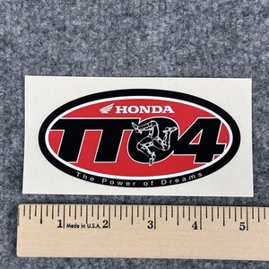 VTG Isle of Man TT04 Honda Decal 2004 Motorcycle Race Sticker NOS Event Promo - Picture 1 of 3