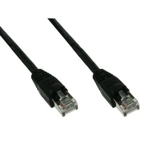 InLine 72550S Patchkabel Kat5e S-FTP schwarz 0,5 m - Bild 1 von 1