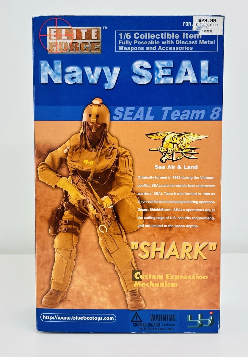 Elite Force Navy Seal Team 8 1/6 Scale Action Figure for sale