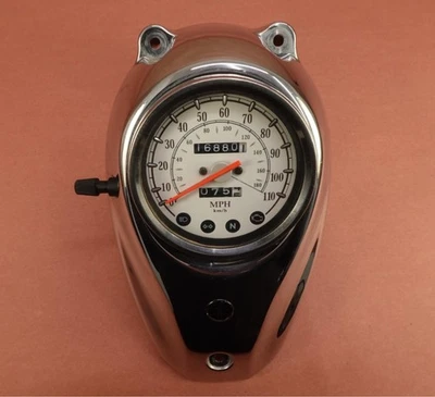 Yamaha V Star 650 XVS650 1998-2015 velocímetro calibre clásico instrumento Speedo Foto 1 de 4