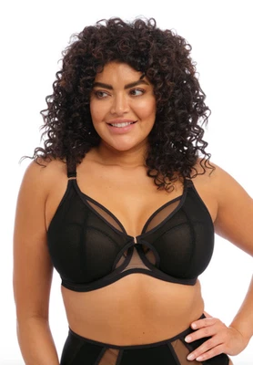 Sujetador con aros Elomi 3012 Kintai, negro, 36I Foto 1 de 4